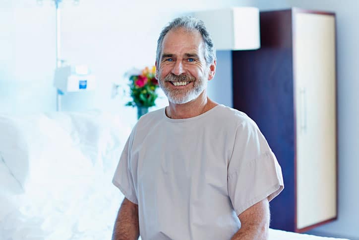 Male Patient Smiling