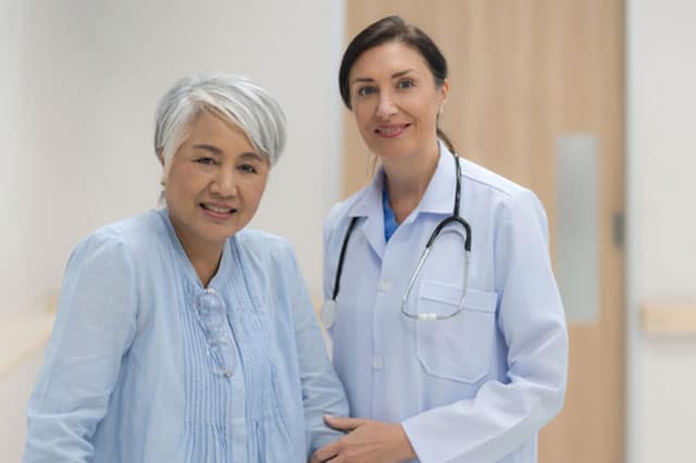 nerve-stimulation Doctor and Patient