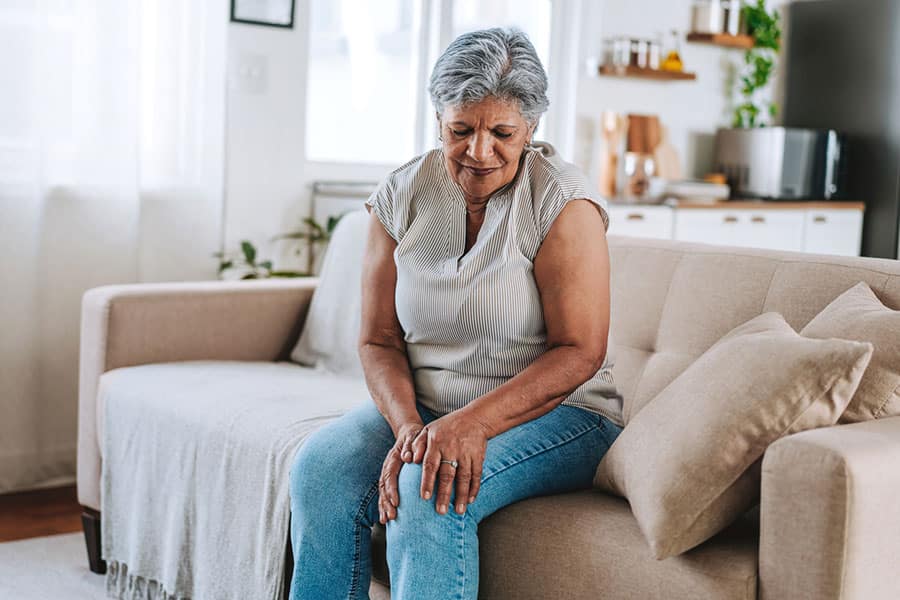 Older Woman with Joint Pain